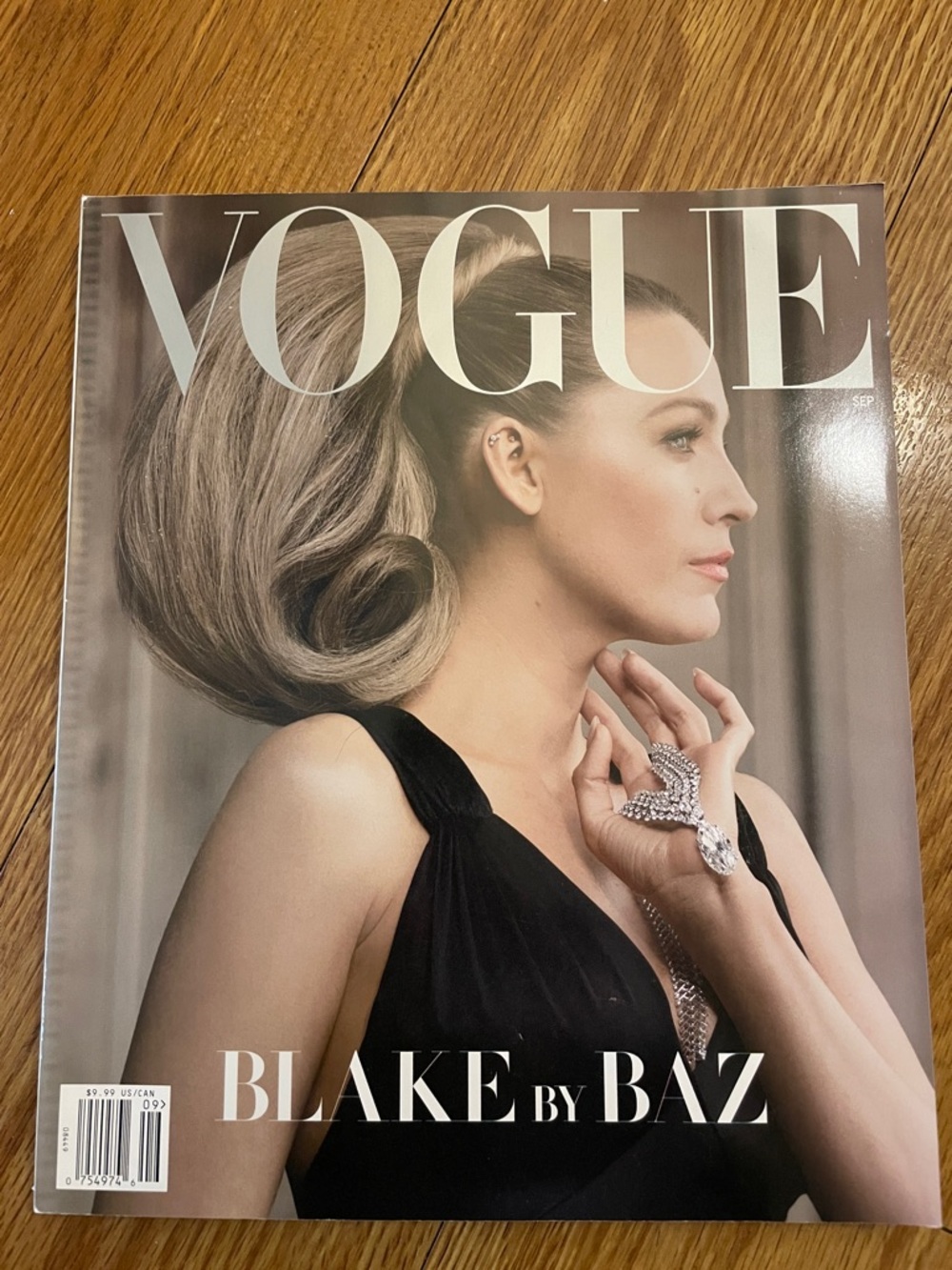 Vogue September 2024 issue featuring Blake Lively  by Baz Luhrman
